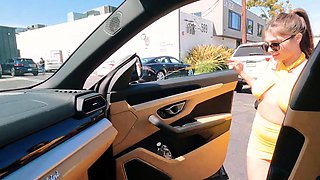 Sexy Latina Tru Kait Fucked in Lambo