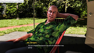 Milf of Sunville , Olivia masturbated on Cyntias bed