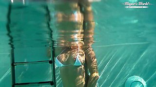 Underwater clip with flawless Mugur and Julia North from Mugur Porn