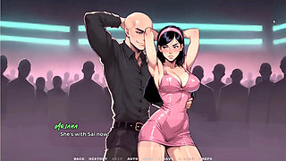 My New Girlfriend Taboo Hentai Game Ep.61 Swinger Couple Having Sex in the Club Vip Booth!