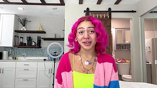 Small Penis Humiliation Teen Bimbo Laughs at Your Tiny Pathetic Shrimp Dick