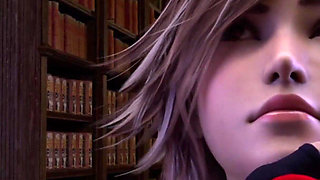 Halloween Special Asuka in the Library