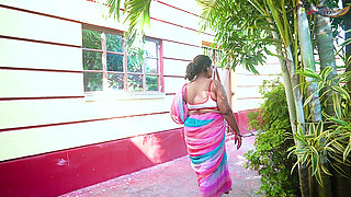 DESI MALLU DUDHWALI FULL OUTDOOR HARDCORE FUCK WITH BECHELOR BOY WHEN THEY WERE ALONE AT HOME ( HINDI AUDIO )