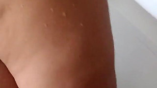 Junior Is Sitting at the Toilet and I Am Cleaning the Bathroom Naked in Front of Him