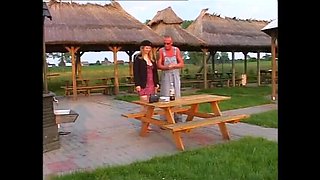 Beach Vacation Slut Gets Fucked Hard Outdoor - Big Cock MILF Blowjob & Cum on Tits