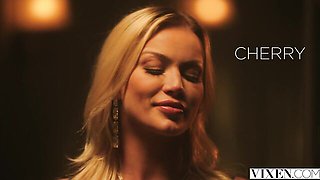 Wet Cherry Kiss and Quinton James - pussy licking smut - Vixen