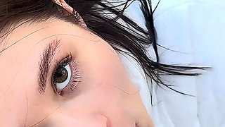 Nice Outdoor Place for Photoshoot": with My Big Cock in Her Mouth. Cumshot. POV