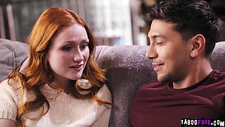 Stepsiblings having sex in front of the camera