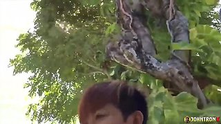 Busty Asian Redhead Gets Fucked Hard and Deep in POV