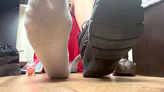 POV Humble Worship of Mistress's Socks After a Long Day