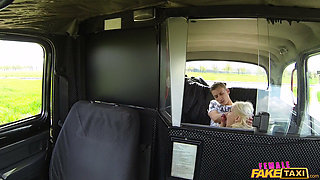 Female Fake Taxi - Busty Czech Driver Gets a Big Cock in Her MILF Pussy