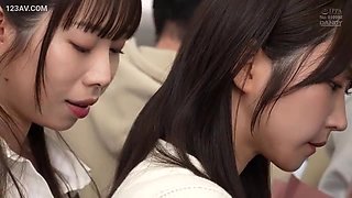 Lesbian's Irresistible Touch Seduces Girlfriend Despite Boyfriend's Presence x1x5E70C13E826B5D6A29