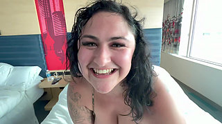 BBC Rough Fucks Me on the Balcony - Only on