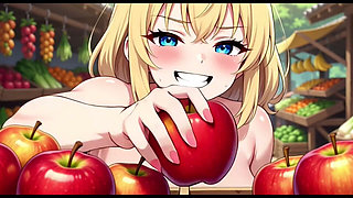 Funny Jokes and Boobs in Market, Ai Animation