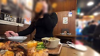 100% authentic Japanese peeping tom captures alluring big butt of naughty 28-year-old gelato shop worker in homemade movie.