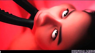 Cartoon hentai action with incomparable Ai from Hentai Movie