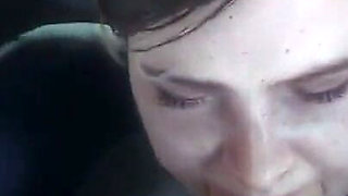 Gol Teen Ellie Blowjob and Facial POV