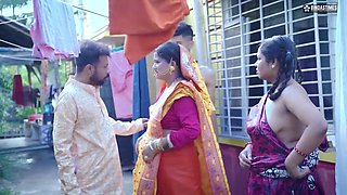 Tharki House Owner and His Servant share their wives for Hardcore Fuck Hindi Audio ( Full Movie )
