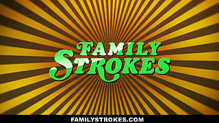 FamilyStrokes- Seduced By Slutty Stripper Sister