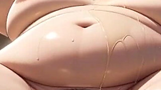 SSBBW in Bondage Covered in Food - Humiliated & Extremely Horny