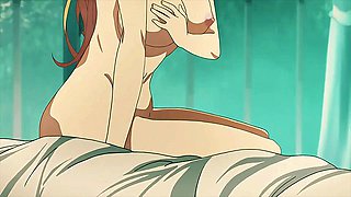 Desirable dream girl's hentai clip