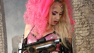 383 Jesica Diamond Pink Lady Warrior