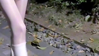 Obedient, Lustful Young Wife in High Heels, Ankle Boots, Stockings, Outdoor Exposure, Car Jerk, Sex Scenes
