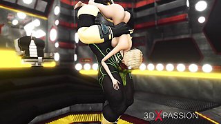 Blonde xxx with innocent Anubis from 3DXPassion