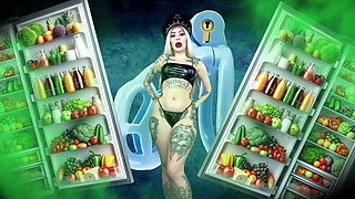 Only Eating Is Left, Because You’re Locked - Locktober, Halloween, Fat Shaming, Feeder