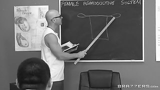 Watching My Teachers Have Sex With Johnny Sins, Laura Bentley - Brazzers