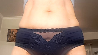 Stepmother showing her body on camera to a stranger