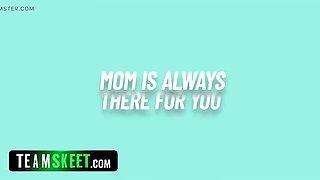 Big Tits Stepmom Gives Blowjob and Rough Sex in POV