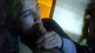 blonde wife sucks cock tenderly and catch a surprise cum in mouth