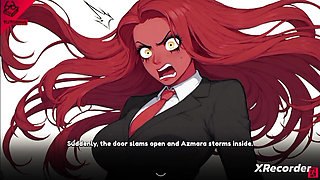 Azazel and her sister Azamara Give the professor the best threescore of his life!