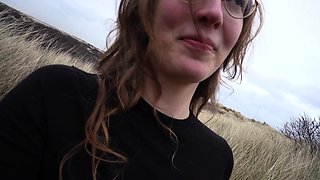 Warning Fantastic blonde big cock blowjob and cumshot