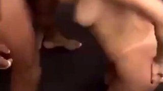 Latina BBC fucked in all holes in steamy gangbang