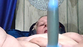 Kinky Fucking Toy Going in Her Pussy of Joy