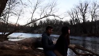 Outdoor Sex with my 18yo Amateur Girlfriend