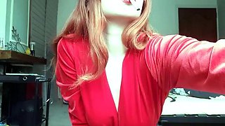 Miss Bunny - Smoking In Red