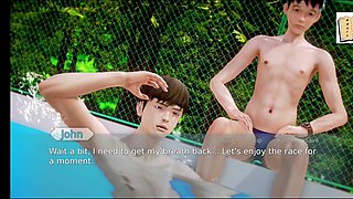 Big tits, cartoon porn, sex game walkthrough