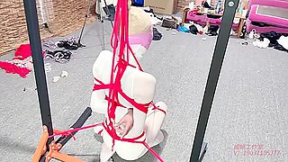 Asian Standing Bondage