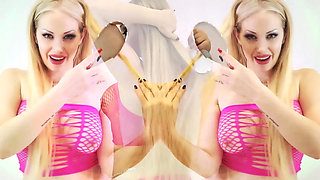 My pretty long blonde hair will mindfuck you and drain you!