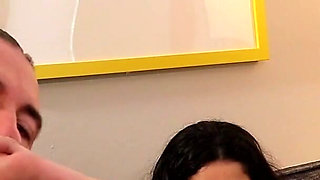 18 Year Old Teen Angel Gostosa First Footjob Ever!