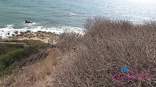 Lily Winters' Paradise Escape Ignites Hardcore Outdoor Passion