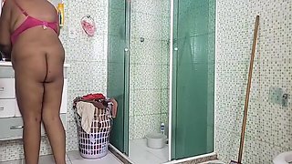 Stepmother Makes Golden Shower Of So Much Horny On Stepson And Gets Fucked Until She