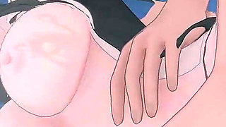 3D Hentai Ado Rebellion Silenced Bound Edgy Girl POV Sandwich DP 4k60fps