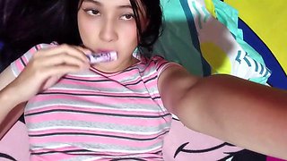 Yulieth Gomez Stepmom and Stepson Share Naughty Lesbian Bedtime Fun