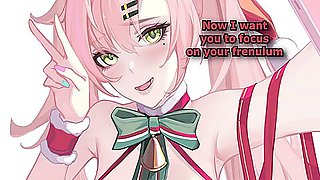 Santas Stepdaughter Makes Your Christmas Wishes Come True: Vanilla, Edging, Frenulum