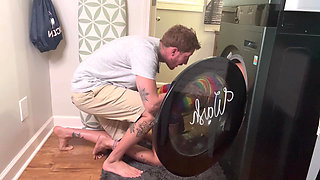 Oh No! Whore Got Stuck in the Dryer Bwc Blowjob Backshots