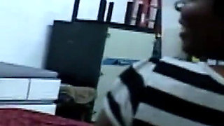 Big tits ebony teen Stacy banged by white guy after party